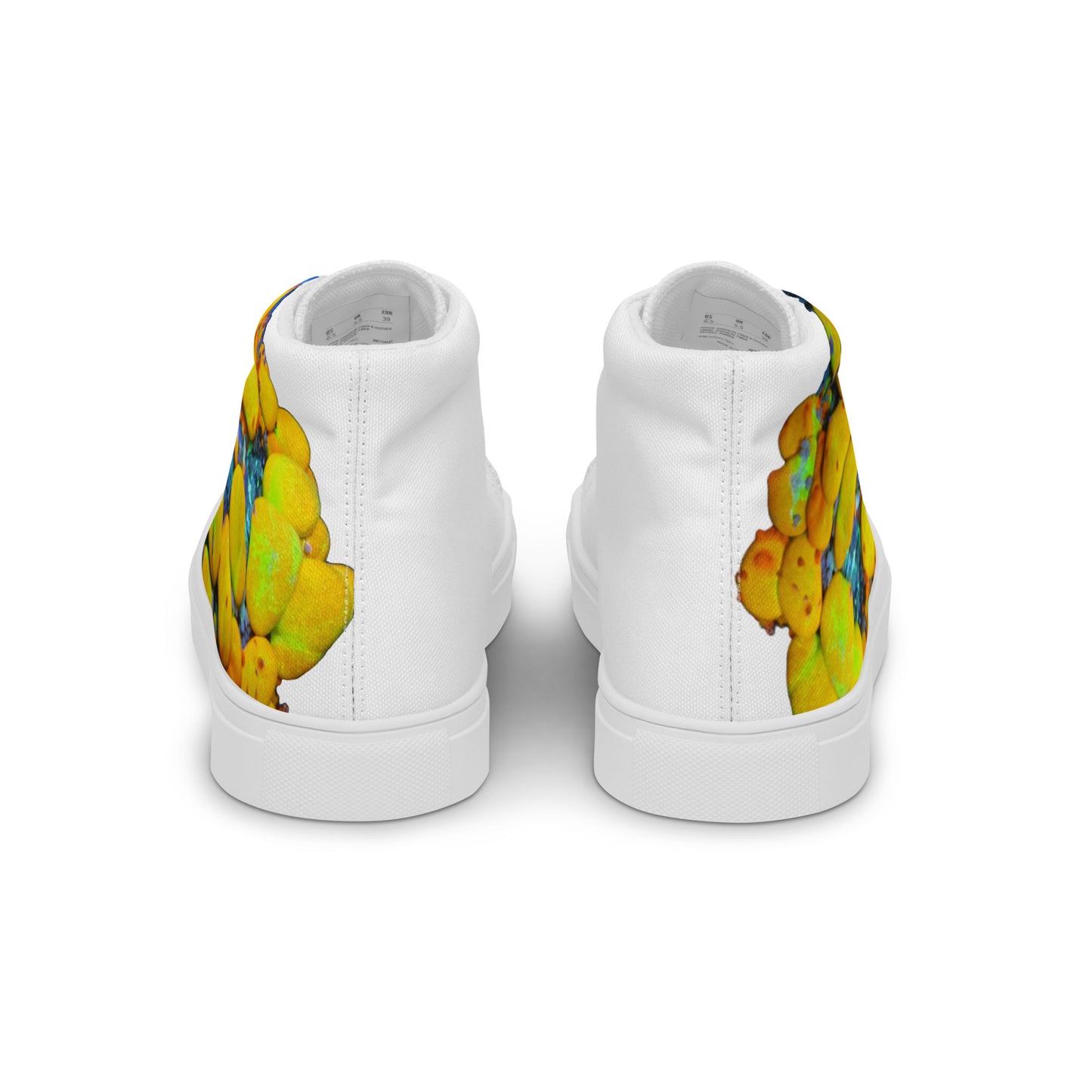 Men’s high top canvas shoes