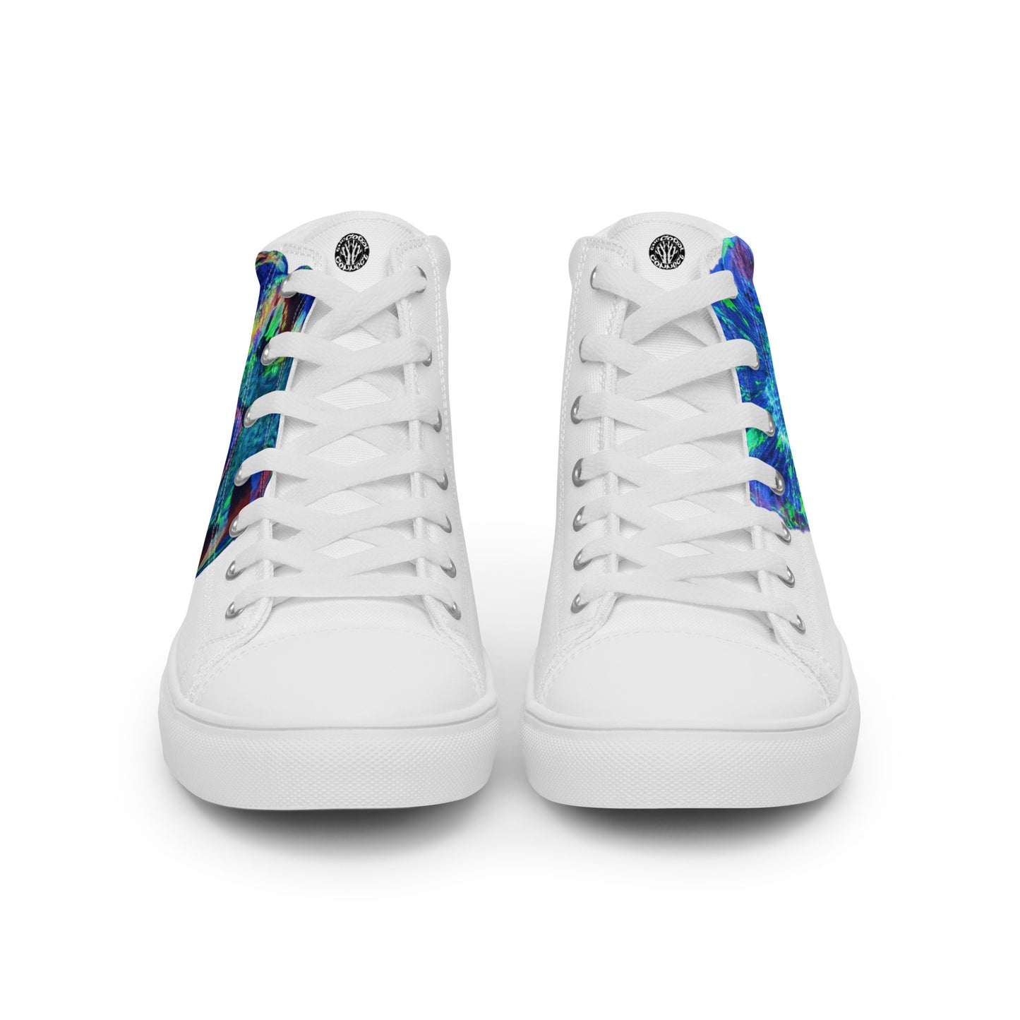Men’s high top canvas shoes
