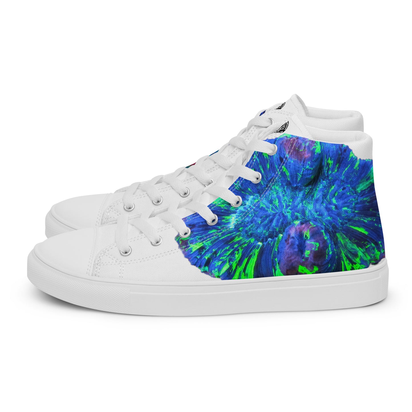 Men’s high top canvas shoes