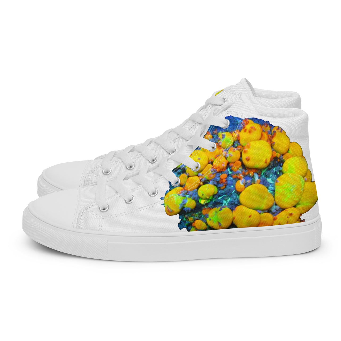 Men’s high top canvas shoes