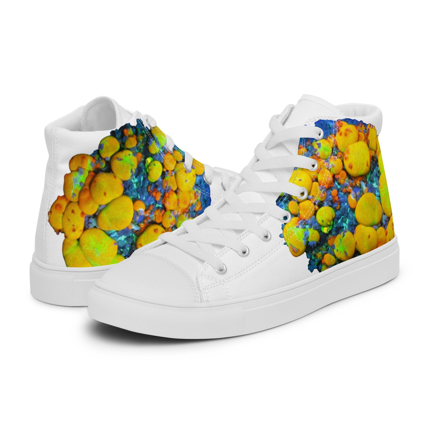 Men’s high top canvas shoes