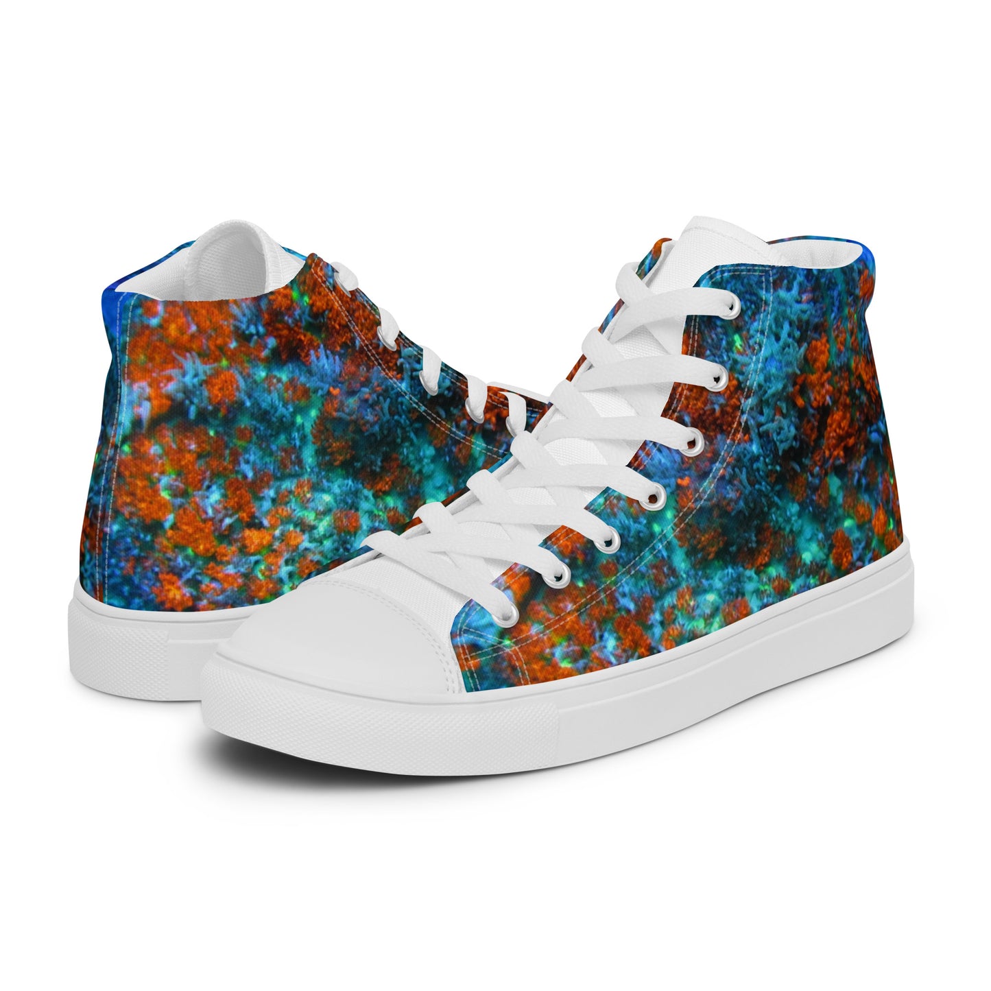 Men’s high top canvas shoes