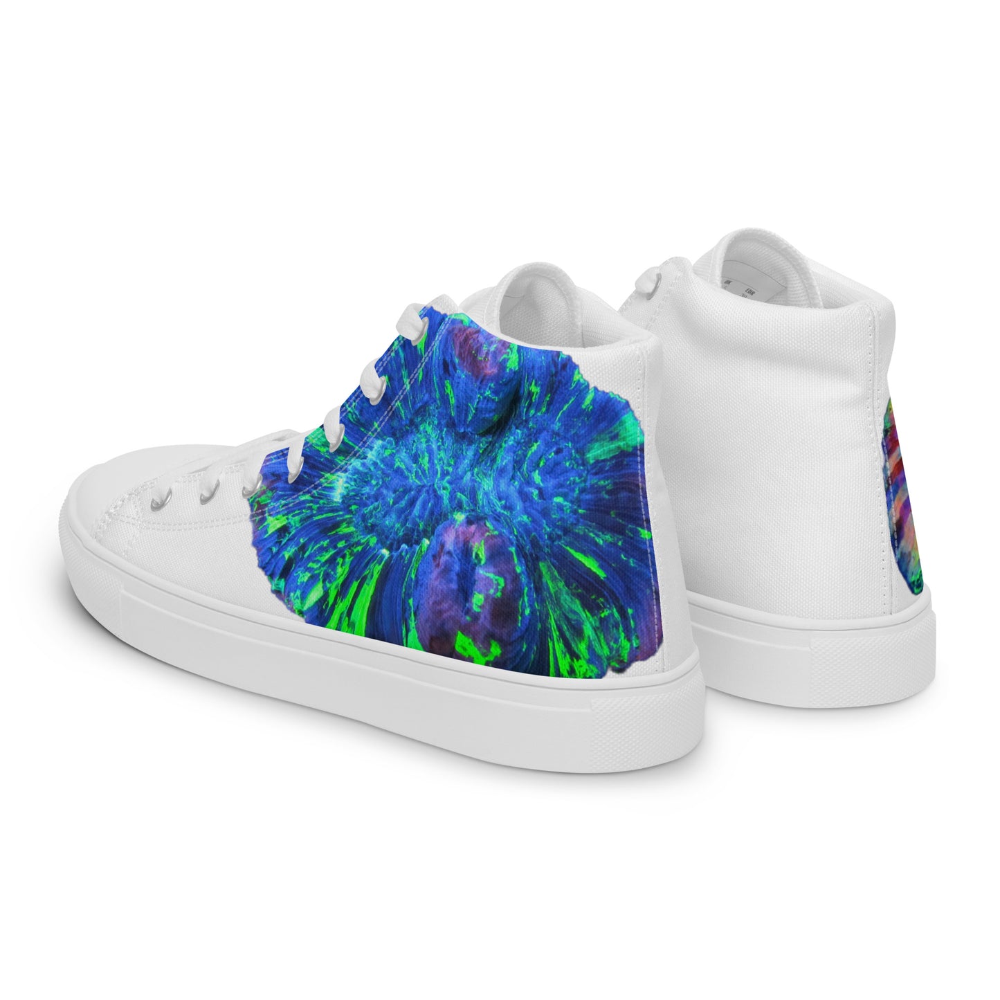 Men’s high top canvas shoes