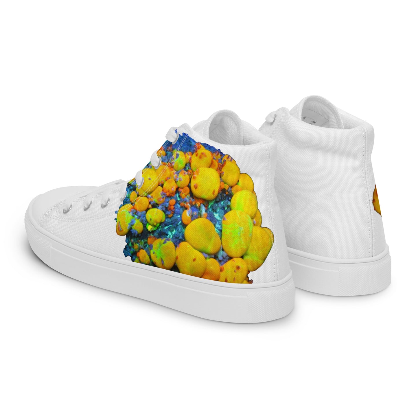 Men’s high top canvas shoes