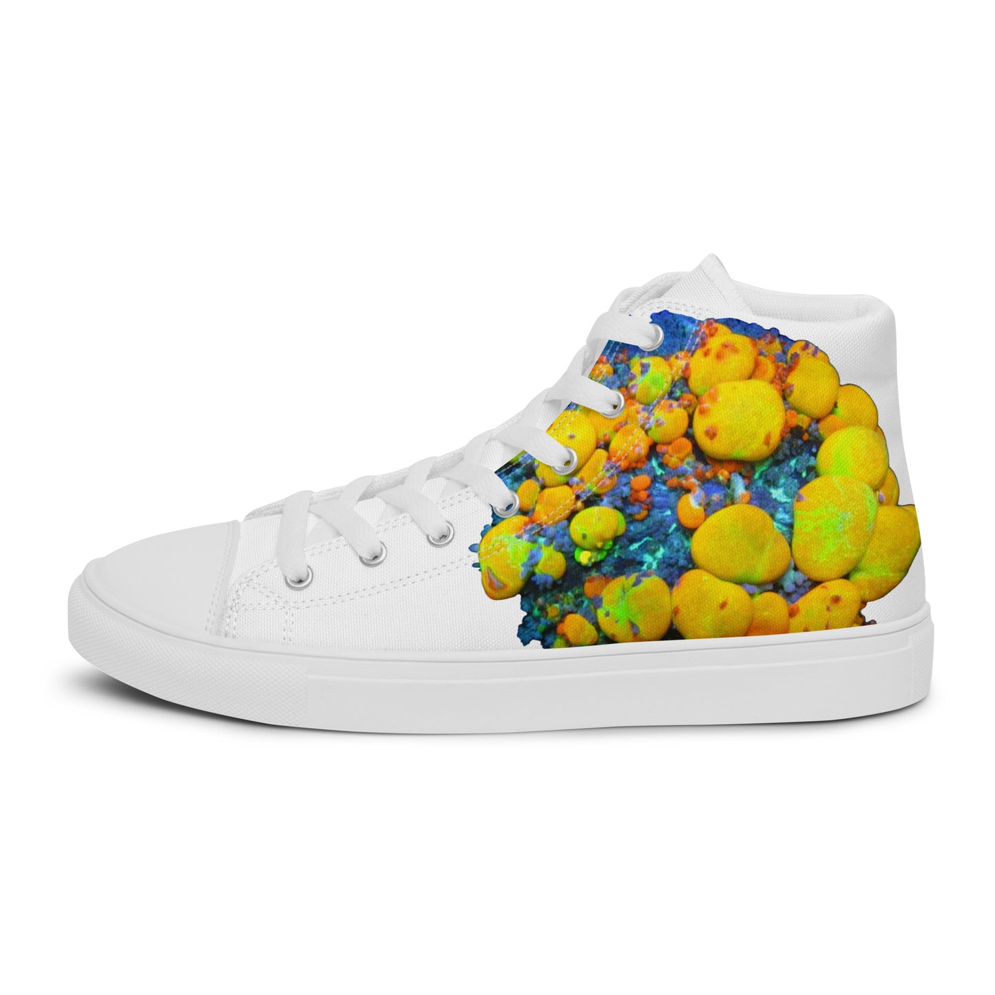 Men’s high top canvas shoes