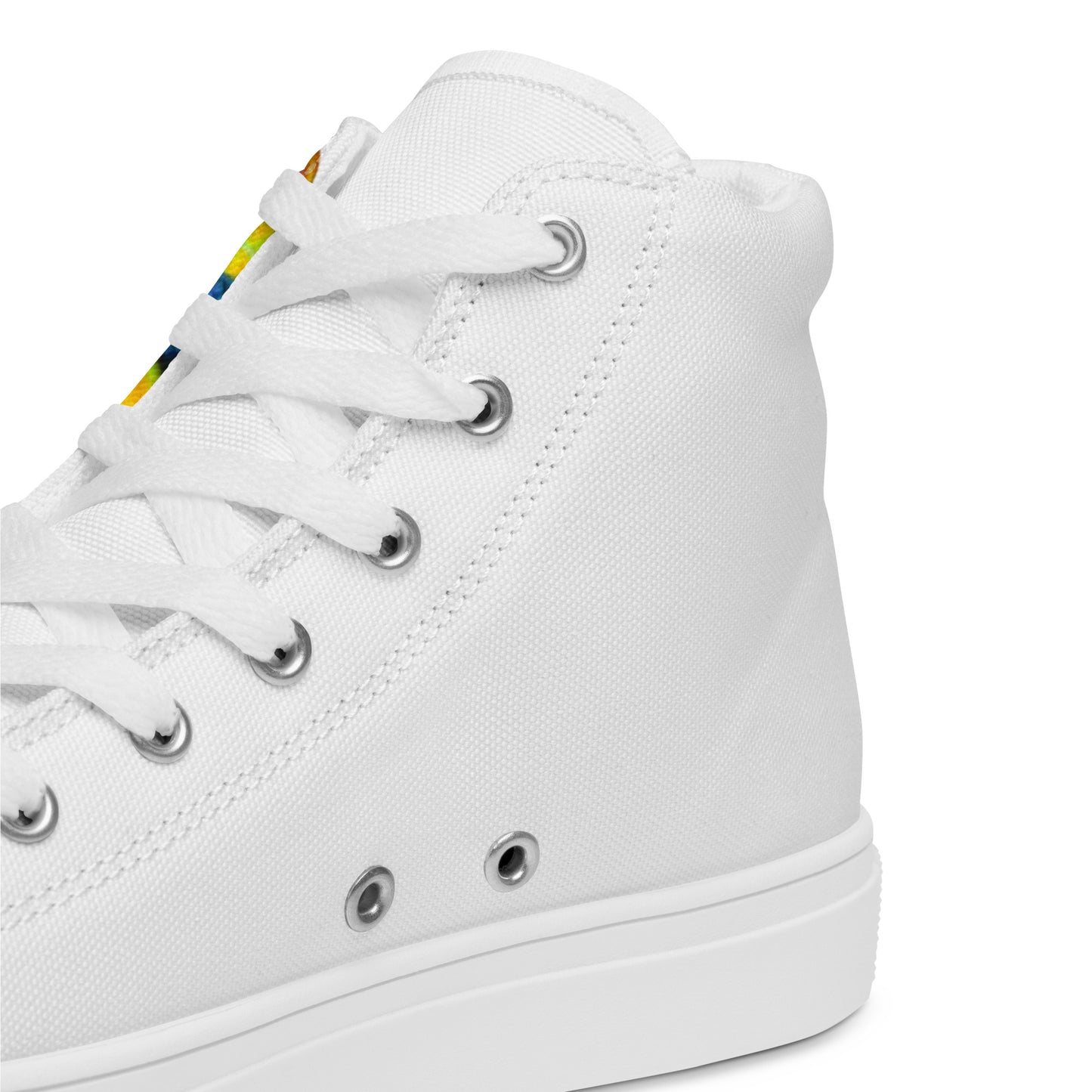 Men’s high top canvas shoes