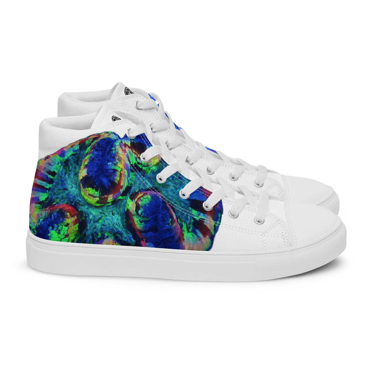 Men’s high top canvas shoes