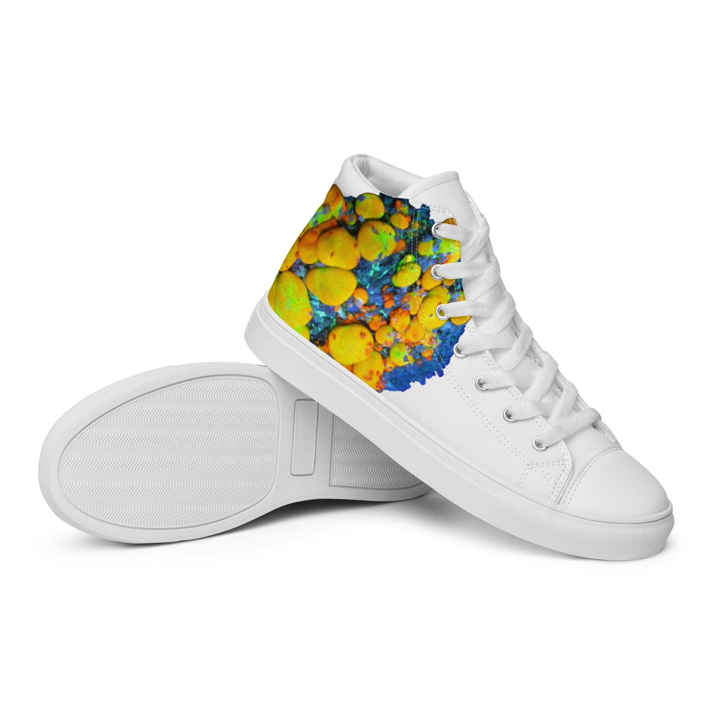 Men’s high top canvas shoes