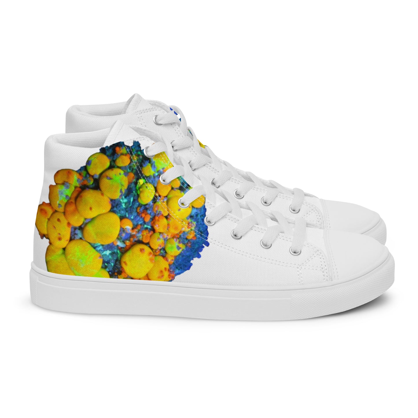 Men’s high top canvas shoes