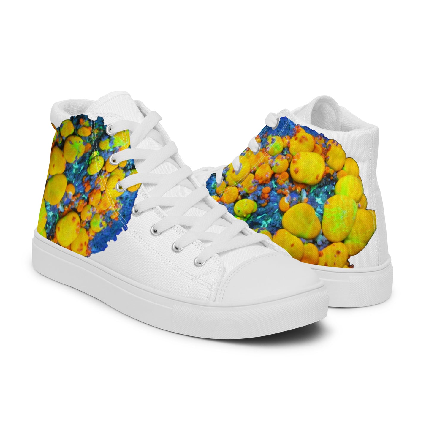 Men’s high top canvas shoes