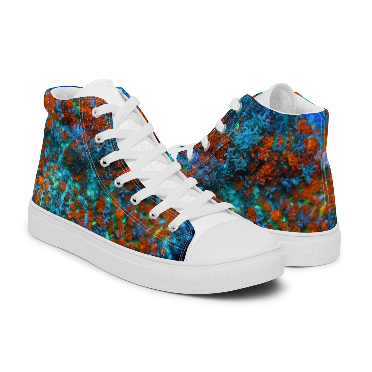 Men’s high top canvas shoes