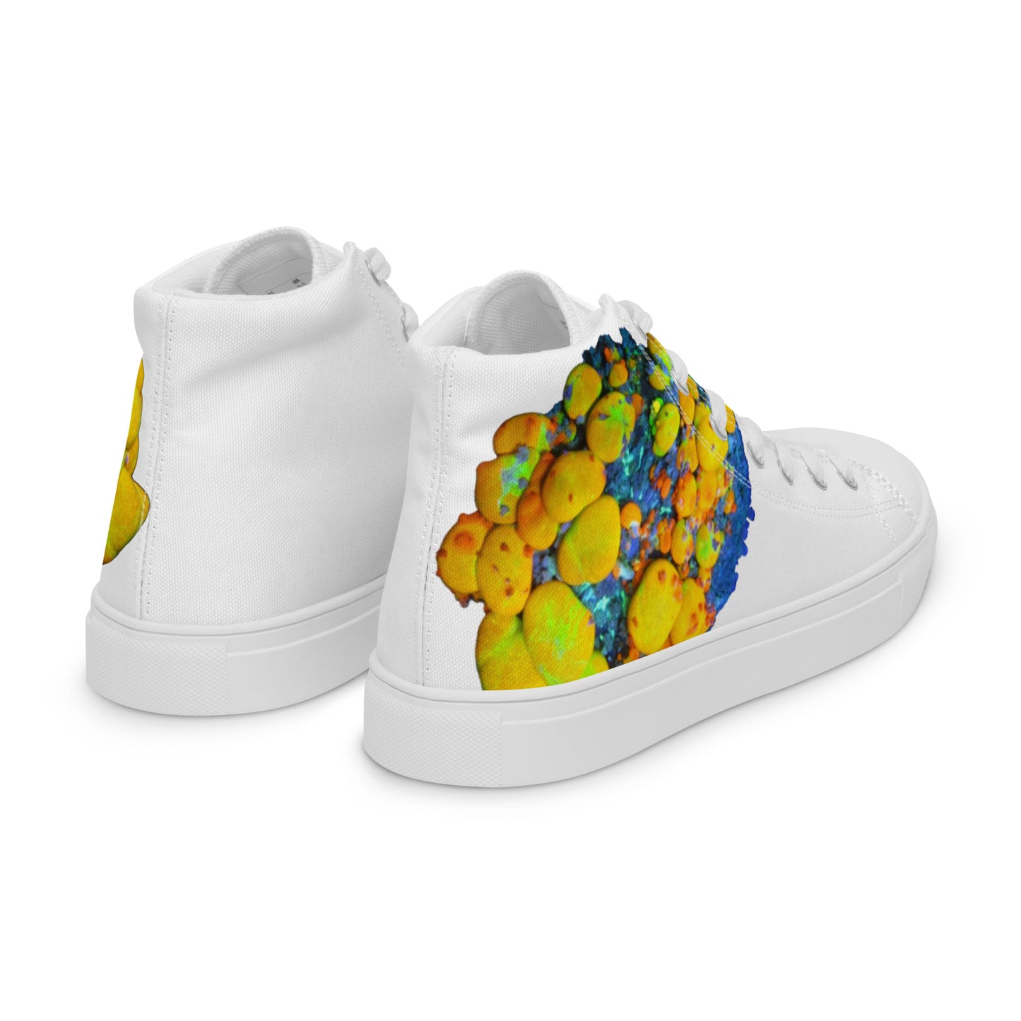 Men’s high top canvas shoes