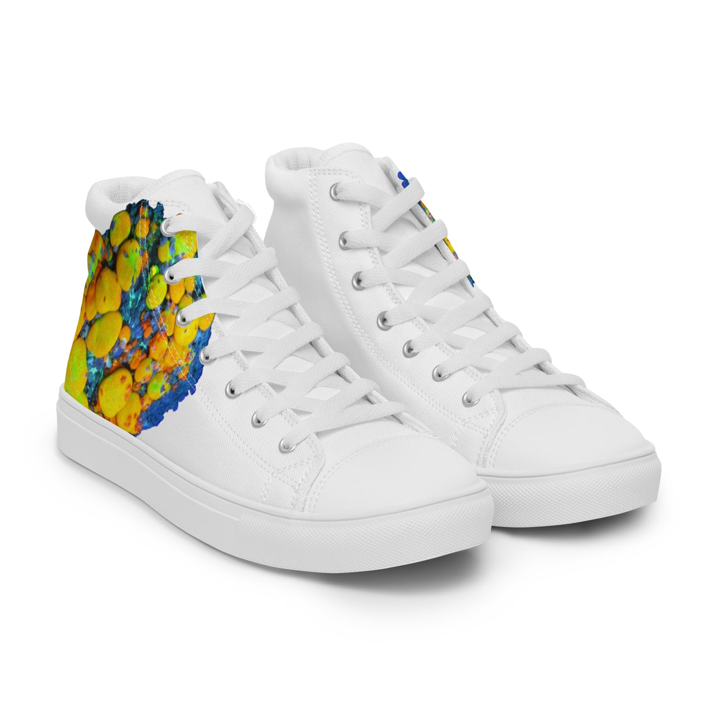 Men’s high top canvas shoes