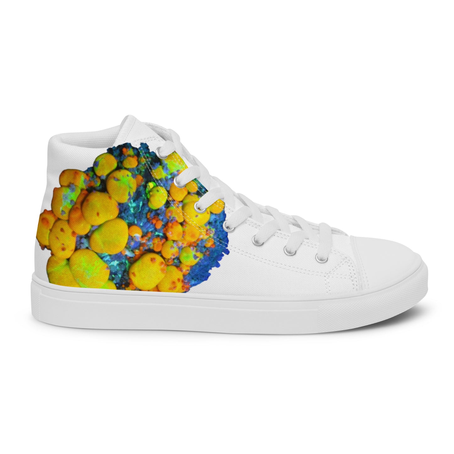 Men’s high top canvas shoes